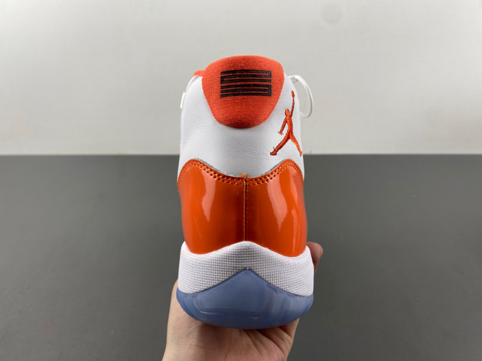 jordan 11 retro orange 378037- 002