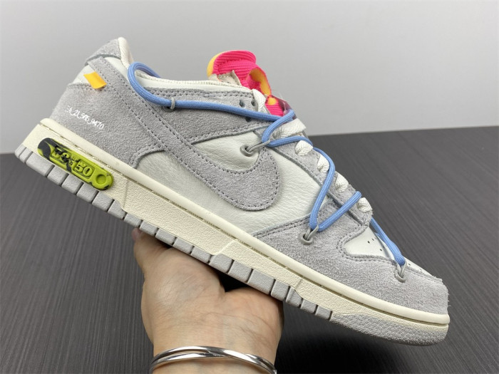 nike dunk low o-w lot 38 dj0950-113