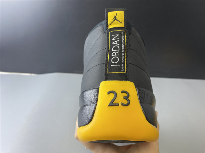 air jordan 12 retro black university gold 130690-070