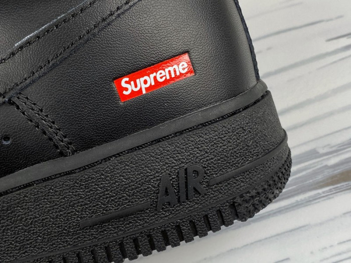 Nike Air Force 1 Low Supreme Black CU9225-001