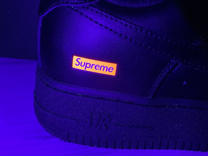Nike Air Force 1 Low Supreme Black CU9225-001