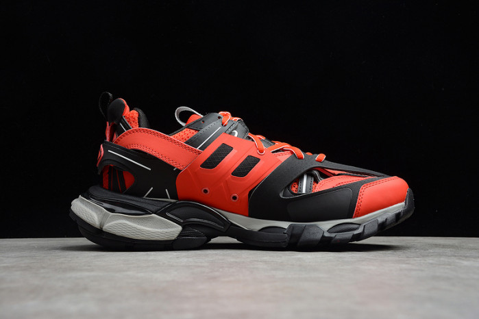 Ba*len*cia*ga track trainer red and black 542023 w1gb8 5201