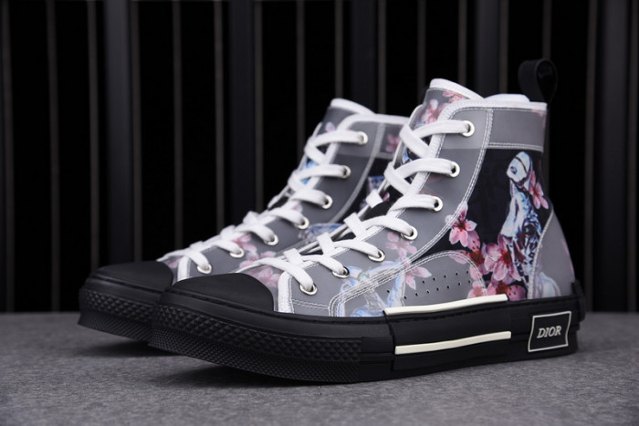 D*or b23 oblique high top sneaker