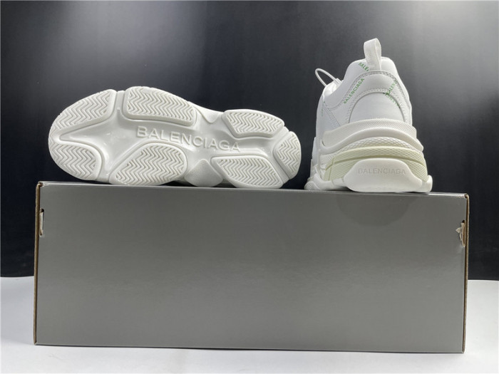 Ba*len*cia*ga sneaker triple.s.gomma white green 536737 w5fw6 1956