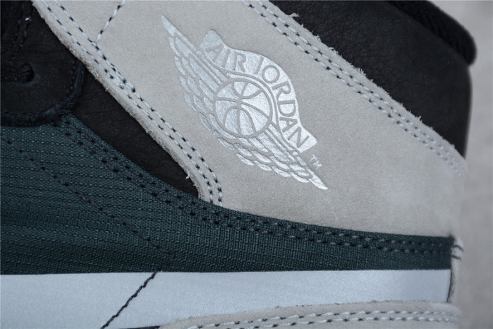 air jordan 1 retro high element gore-tex black particle grey db2889-001