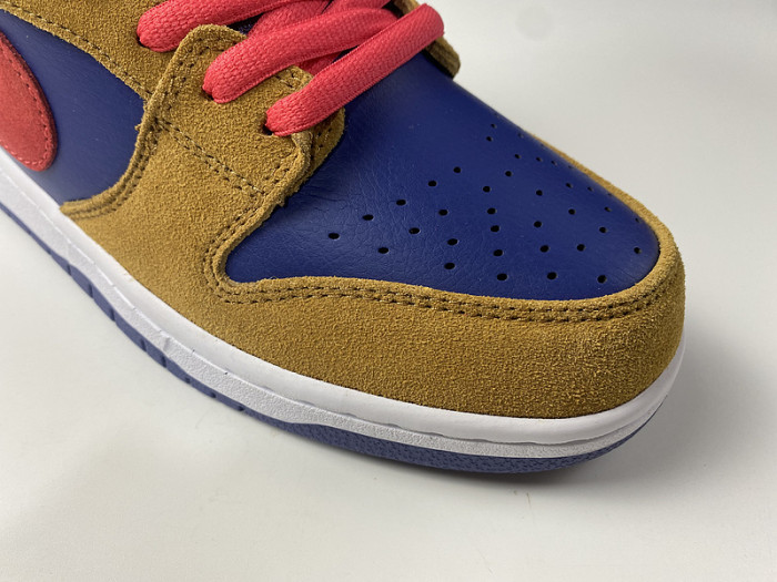 nike sb dunk low reverse papa bear bq6817-700