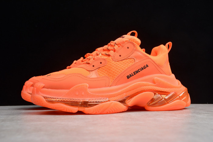 blcg sneaker triple.s.gomma orange